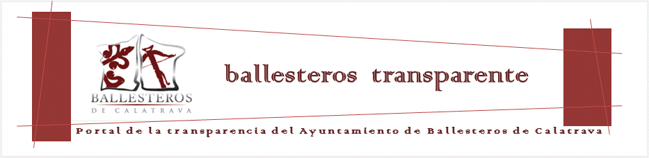 Portal de transparencia del Ayuntamiento de Ballesteros de Calatrava